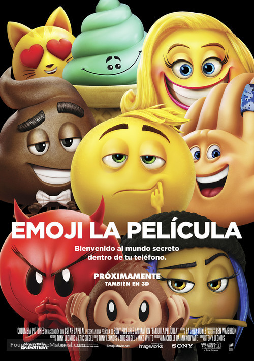 The Emoji Movie - Argentinian Movie Poster