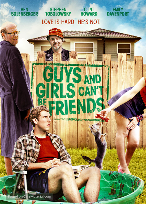 Guys and Girls Can&#039;t Be Friends - DVD movie cover