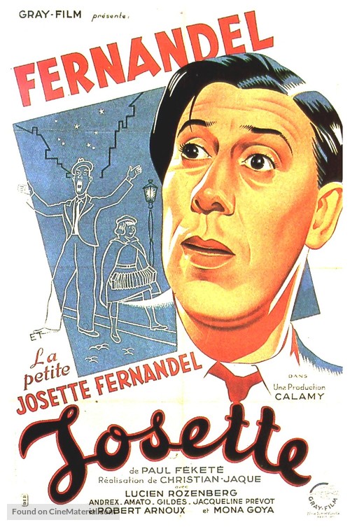 Josette - French Movie Poster