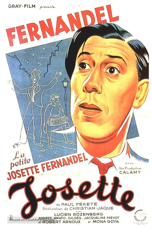 Josette - French Movie Poster