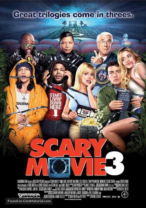 Scary Movie 3 - Swedish Movie Poster