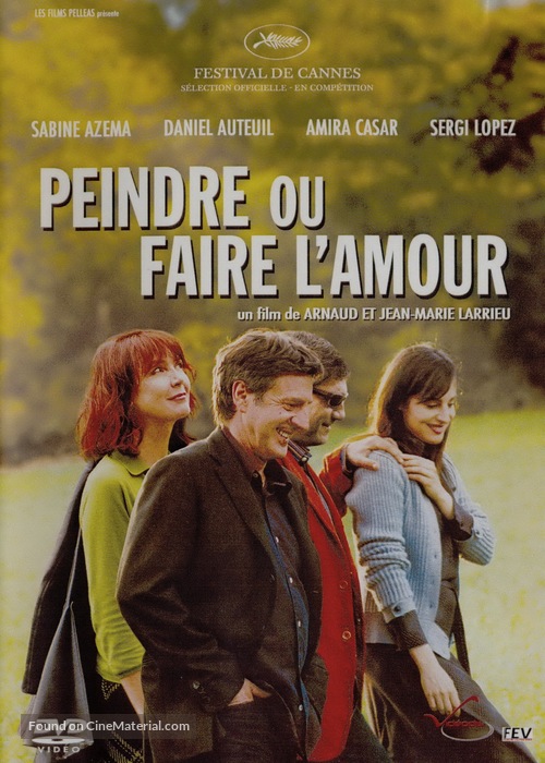 Peindre ou faire l&#039;amour - French Movie Cover