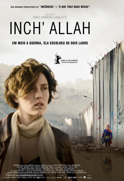 Inch&#039;Allah - Brazilian Movie Poster