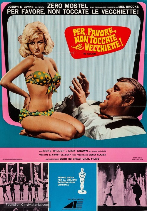 The Producers - Italian Movie Poster