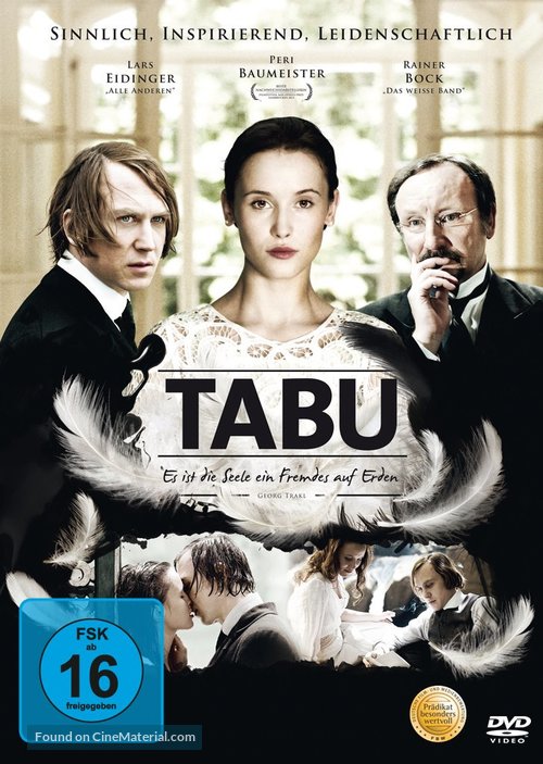 Tabu - Es ist die Seele ein Fremdes auf Erden - German DVD movie cover