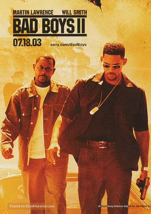 Get Bad Boys Ii 2003 Movie Poster For Android Get Wallpaper Bad Boys Ii 2003 Movie Poster Desktop Wallpaper Free