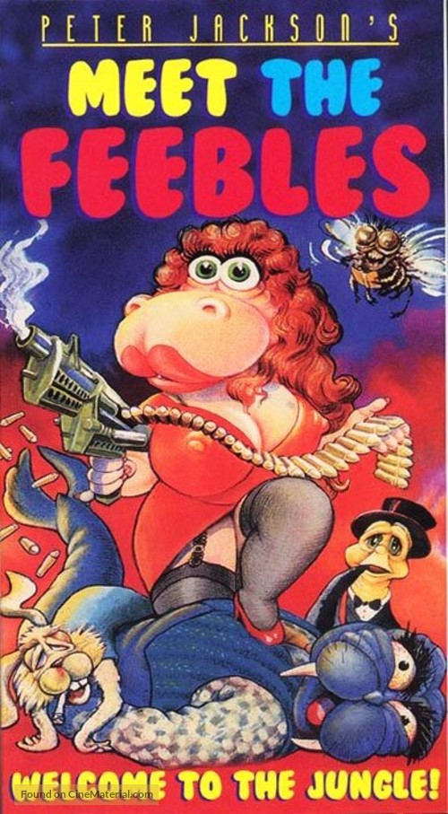Meet the Feebles - VHS movie cover