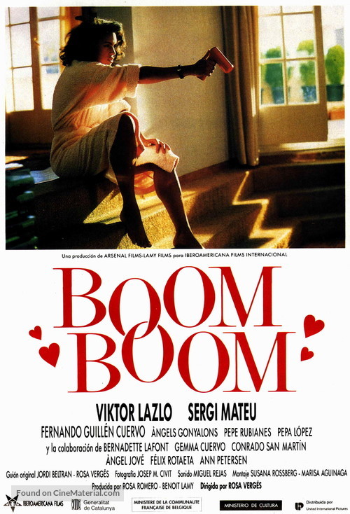 Boom boom - Spanish Movie Poster