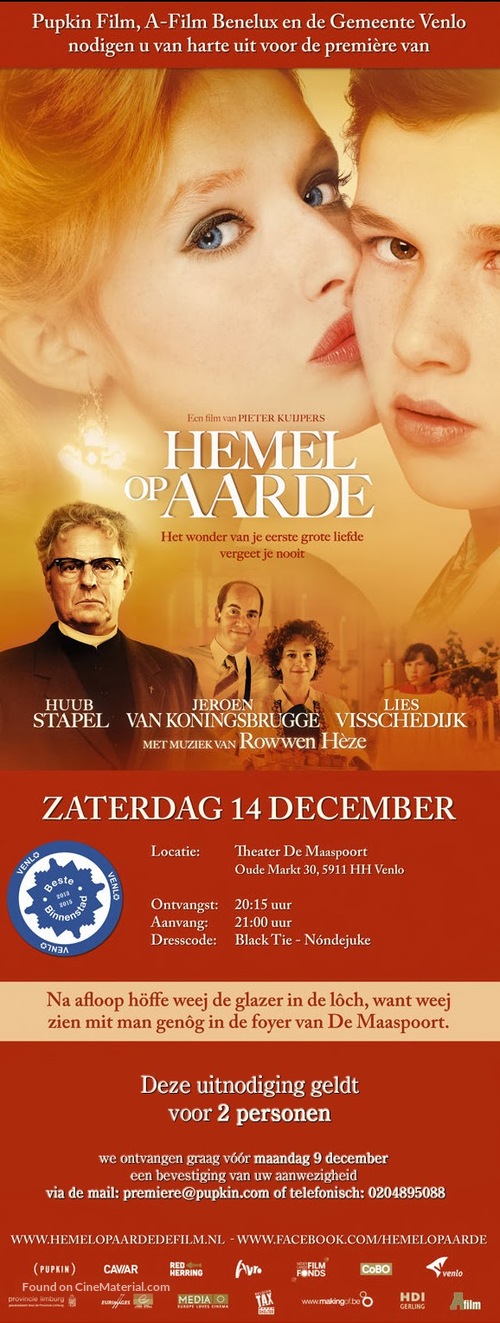 Hemel op Aarde - Dutch Movie Poster