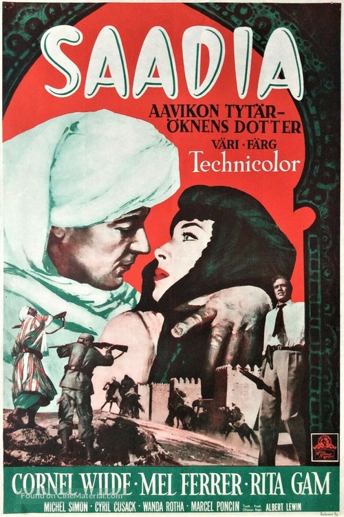 Saadia - Finnish Movie Poster