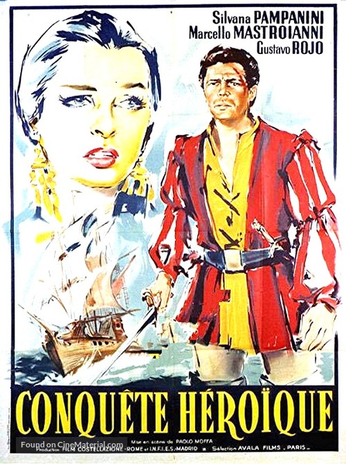 La principessa delle Canarie - French Movie Poster