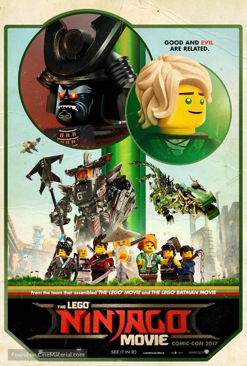 The Lego Ninjago Movie - British Movie Poster