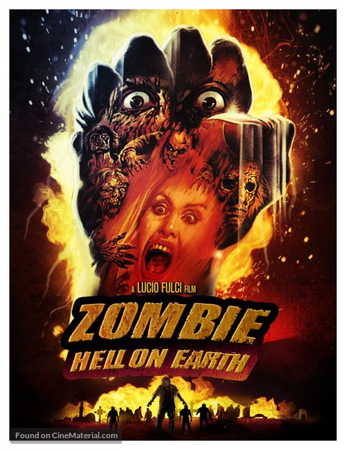 Zombi 3 - Danish Movie Poster
