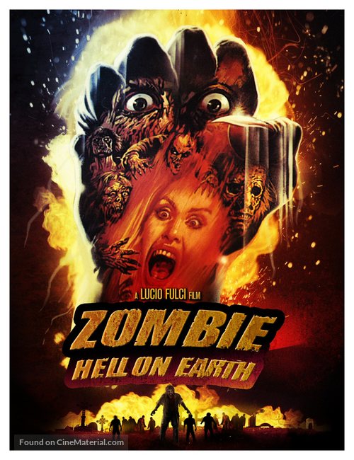 Zombi 3 - Danish Movie Poster