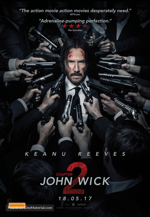 John Wick: Chapter Two - Australian Movie Poster