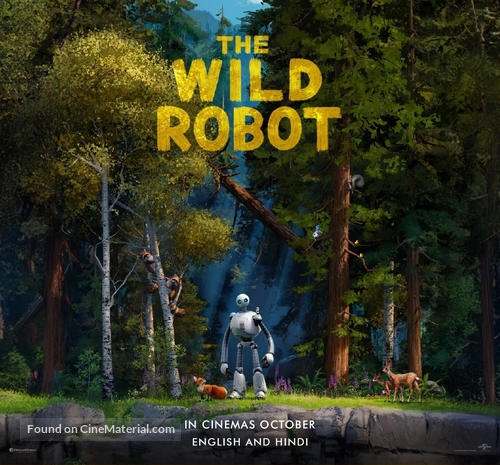 The Wild Robot - Indian Movie Poster