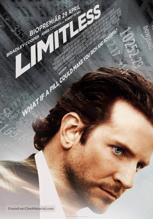 Limitless - Swedish Movie Poster