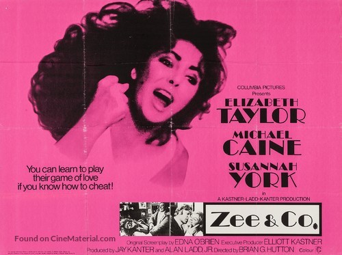 Zee and Co. - British Movie Poster