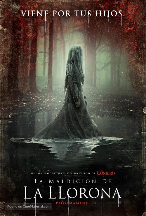 The Curse of La Llorona - Mexican Movie Poster