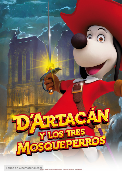 D&#039;Artac&aacute;n y los tres Mosqueperros - Spanish Movie Poster