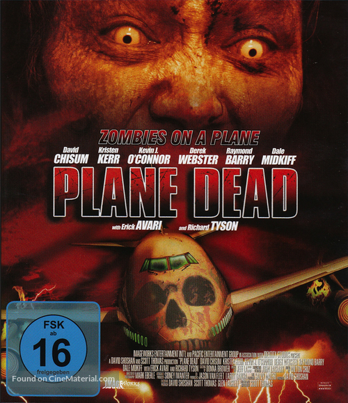 Flight of the Living Dead: Outbreak on a Plane - German Movie Cover