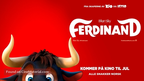 Ferdinand - Norwegian Movie Poster
