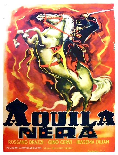 Aquila nera - Italian Movie Poster