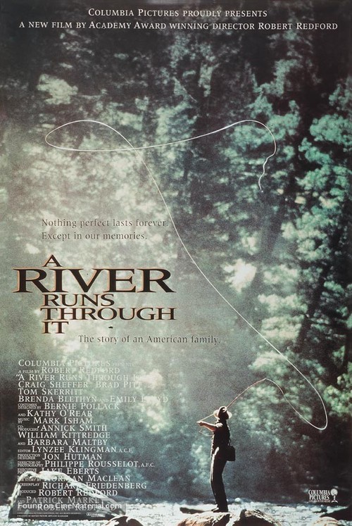 A River Runs Through It - Movie Poster