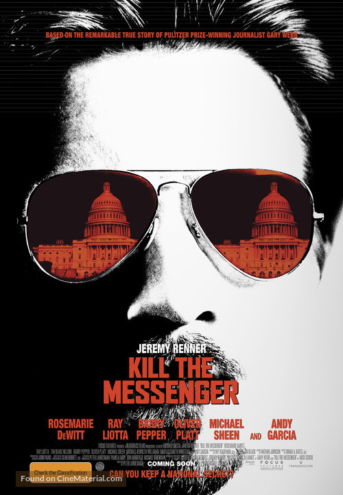 Kill the Messenger - Australian Movie Poster