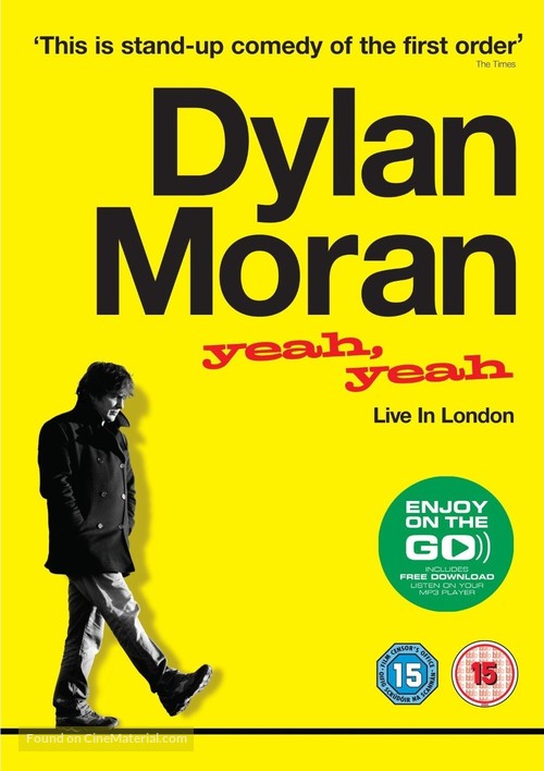 Dylan Moran: Yeah, Yeah - British DVD movie cover