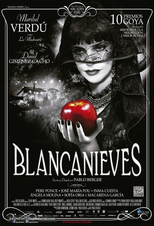 Blancanieves - Mexican Movie Poster