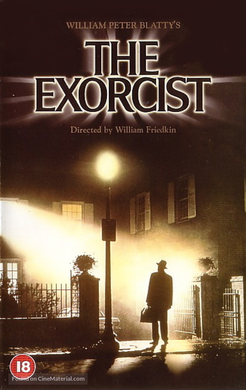 The Exorcist - British VHS movie cover