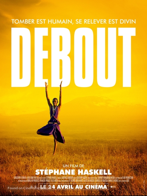 Debout - French Movie Poster