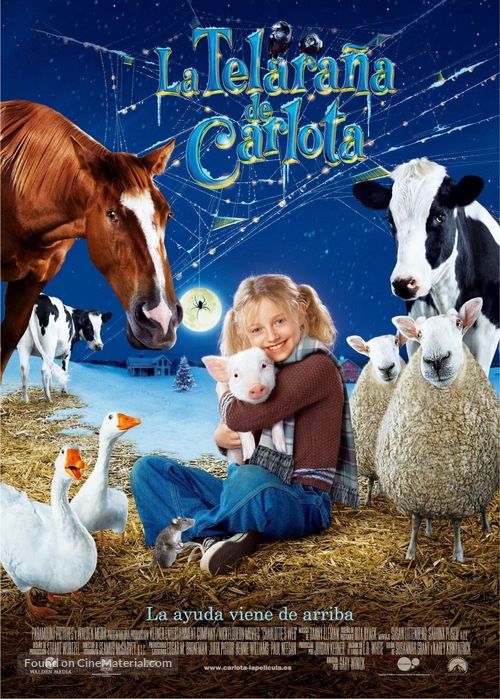 Charlotte&#039;s Web - Spanish Movie Poster