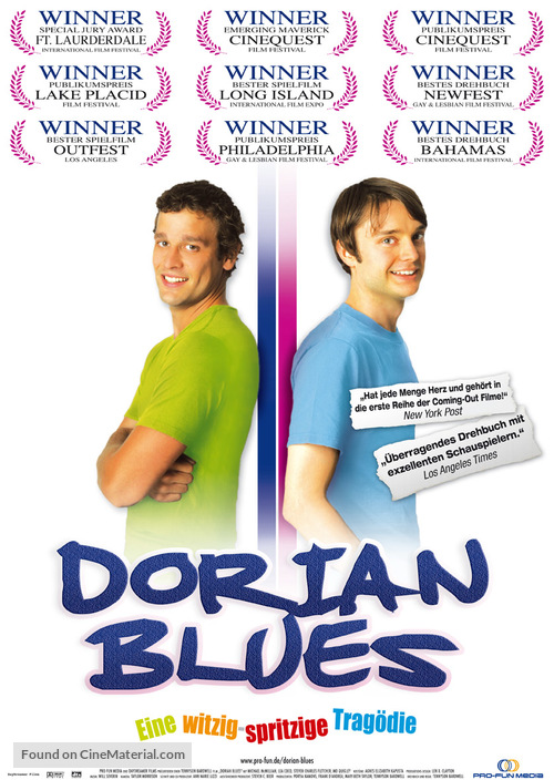 Dorian Blues - German Movie Poster