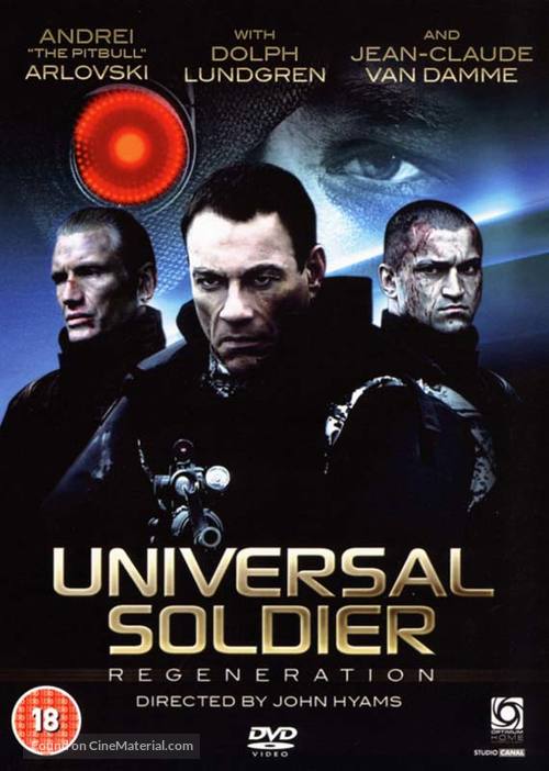 Universal Soldier: Regeneration - British DVD movie cover