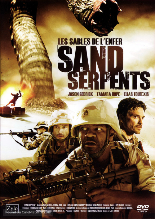 Sand Serpents - French DVD movie cover