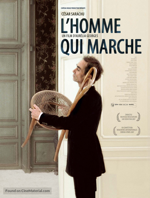 Homme qui marche, L&#039; - French poster