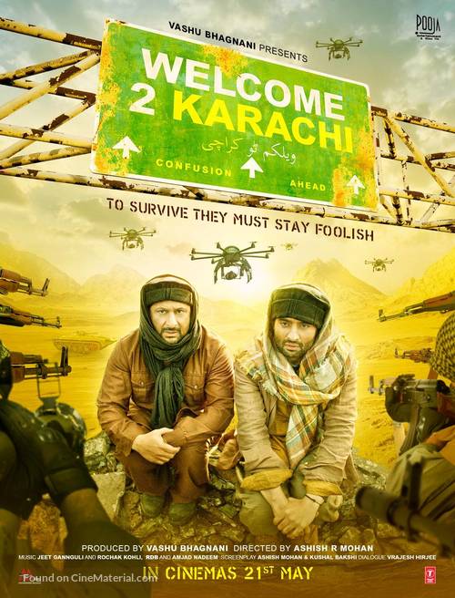 Welcome to Karachi - Indian Movie Poster