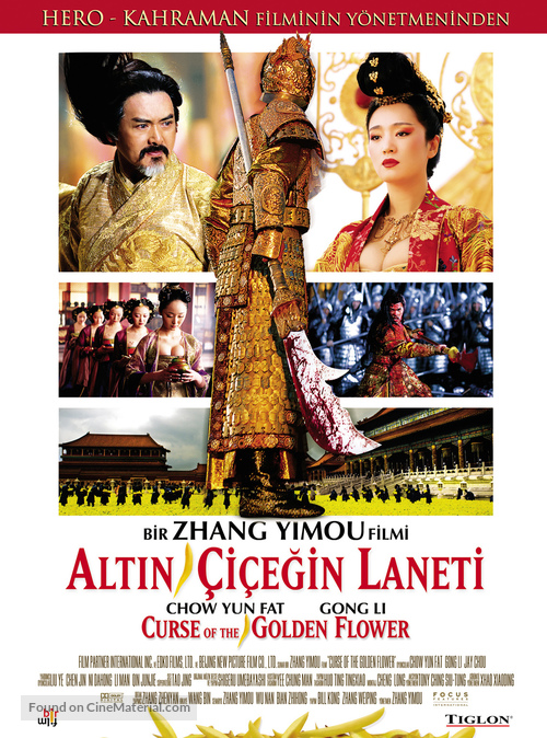 Curse of the Golden Flower - Turkish Movie Poster