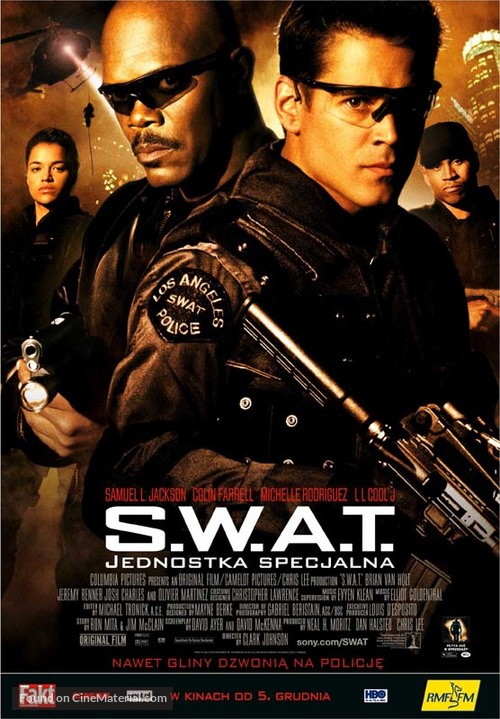 S.W.A.T. - Polish Movie Poster