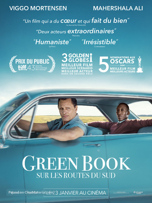 Green Book - French Movie Poster