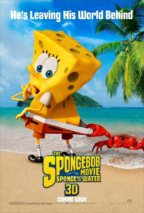 The SpongeBob Movie: Sponge Out of Water - British Movie Poster