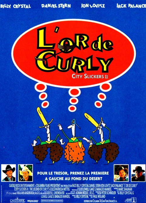 City Slickers II: The Legend of Curly&#039;s Gold - French Movie Poster