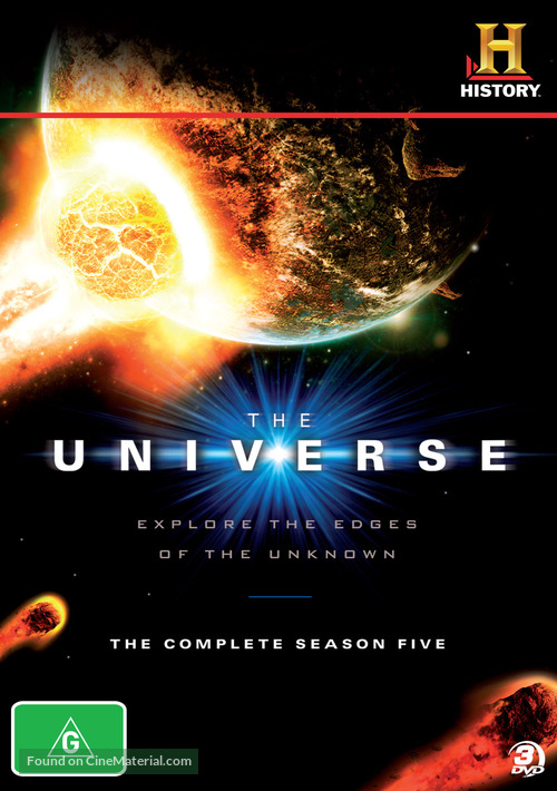 &quot;The Universe&quot; - Australian DVD movie cover