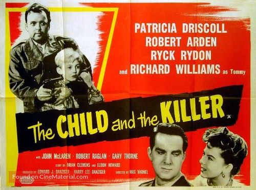 The Child and the Killer - British Movie Poster