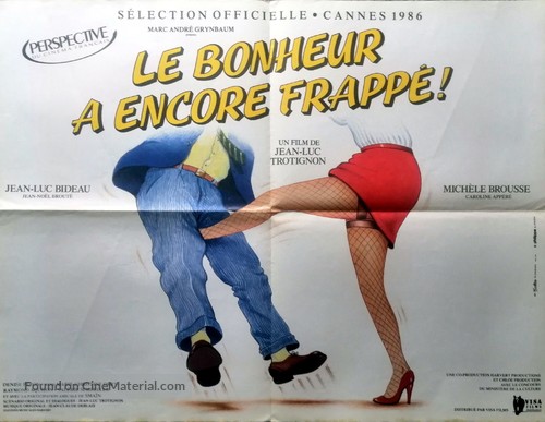 Le bonheur a encore frapp&eacute; - French Movie Poster