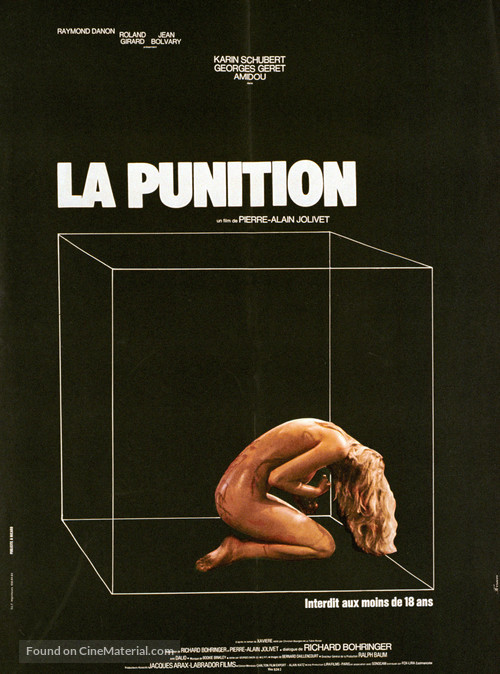 La punition - French Movie Poster