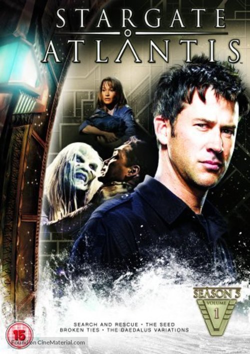&quot;Stargate: Atlantis&quot; - British DVD movie cover