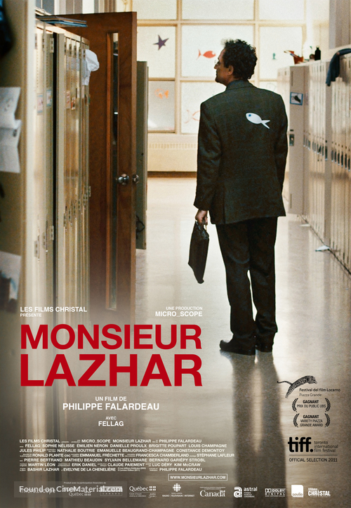 Monsieur Lazhar - Canadian Movie Poster